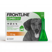 Frontline Combo Spot On S - противопаразитна пипета за кучета от 2 до 10 кг. 